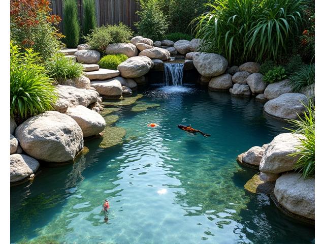 Custom Koi Pond Design